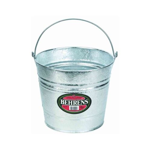 Galvanized Steel Pail - 10 Quart