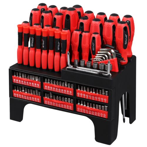 116 Piece Screwdriver Bit & Hex Key Set