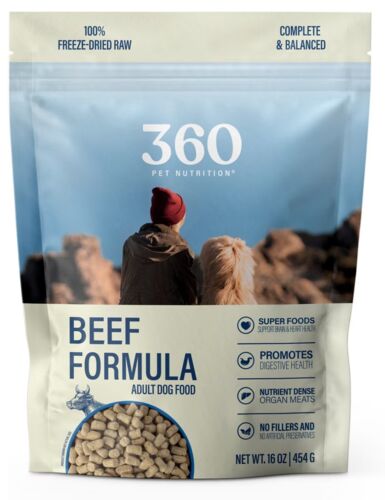 Beef Formula Freeze-Dried Raw Dog Food
