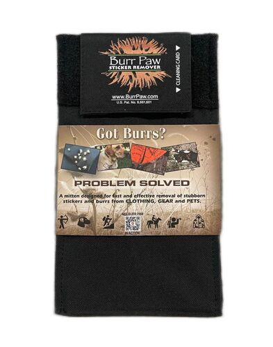 Sticker & Burr Remover Mitt