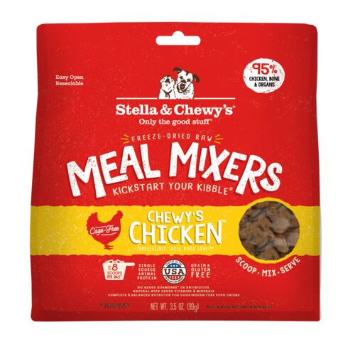 Freeze-Dried Raw Meal Mixers Dog Food Topper - Chicken Recipe - 3.5 oz