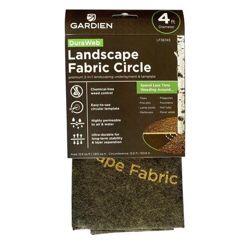 4' Landscape Fabric Circle