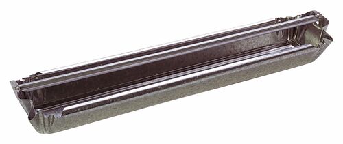 Metal Slide-Top Poultry Ground Feeder