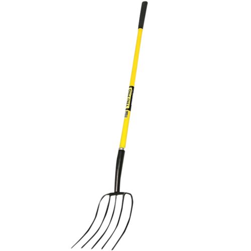 Tru Pro Fiberglass Handle 5 Tine Manure Fork