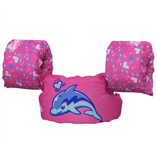 Kids Life Vest with Armbands - Dolphin