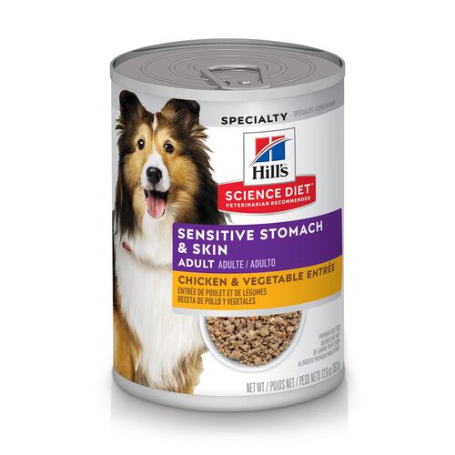 Adult Sensitive Stomach & Skin Chicken & Vegetable Entree Dog Food