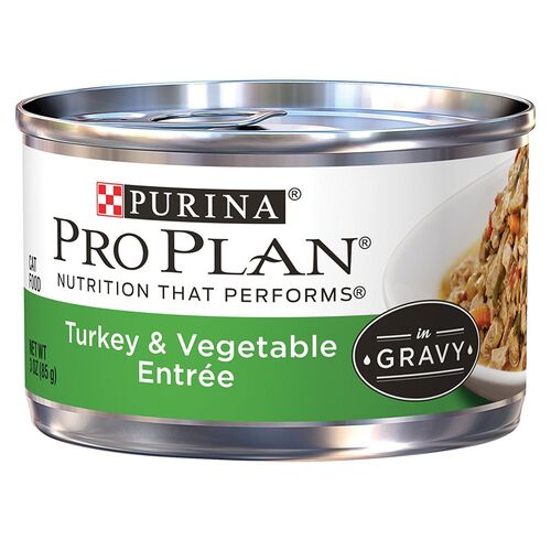 Turkey and Vegetable Cat Food - 3 oz