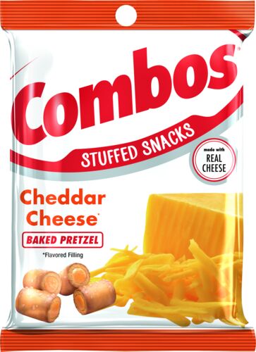 Cheddar Cheese Baked Stuffed Pretzel Snack 6.3 Oz