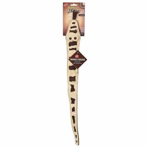 Snake Skinneeez Leather Stuffing Free Dog Toy - 25