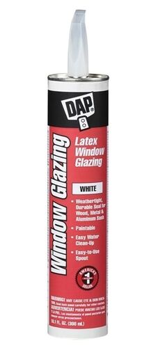 Waterproof Window Glazing Compound - 10.1 oz