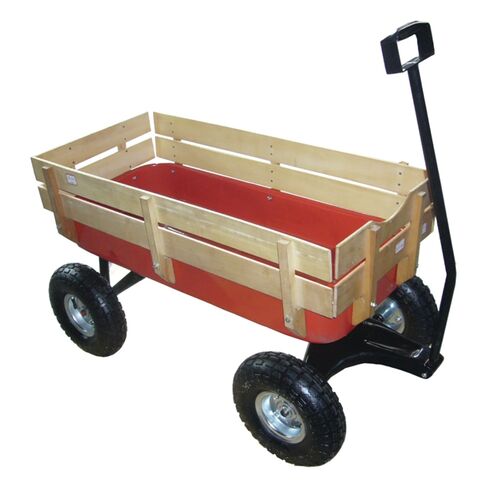 All Terrain Wagon with Wood Railing