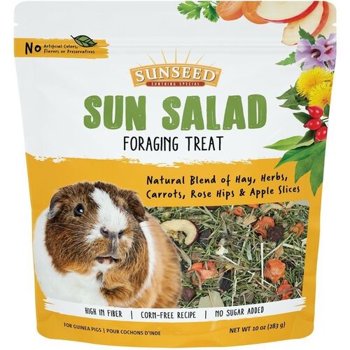 Vita Prima Sun Salad Foraging Treat for Guinea Pigs 10 oz