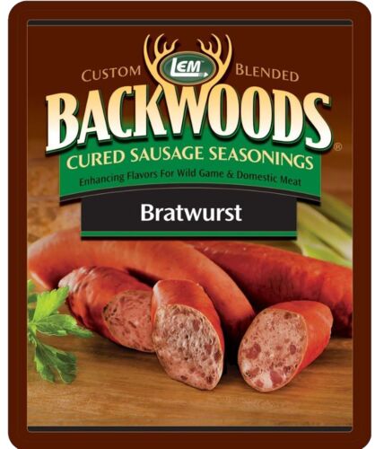 Backwoods Cured Sausage Seasoning - Bratwurst - 5 Lb of Meat