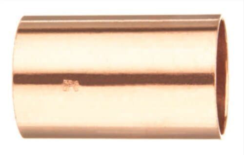1/2" Copper Coupling Without Stop