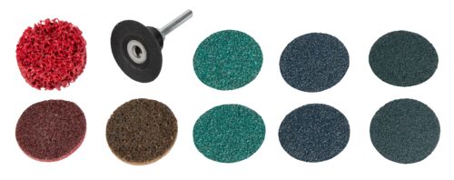 10-Piece 2" Quick Change Disc Kit