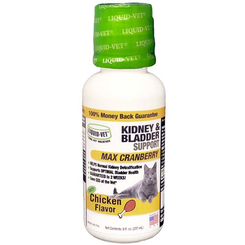 Kidney & Bladder Support Formula in Chicken Flavor for Cats - 8 oz