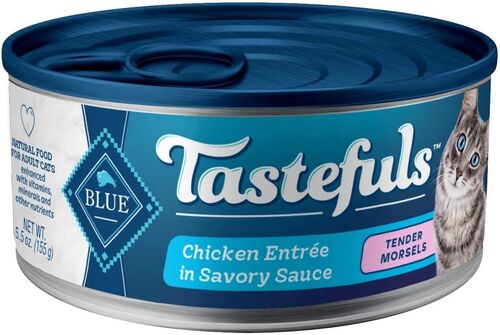 Tastefuls Adult Cat Chicken Entree in Gravy Morsels Wet Cat Food 5.5 oz