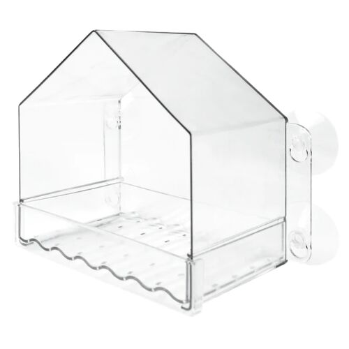 Clear View Window Bird Feeder