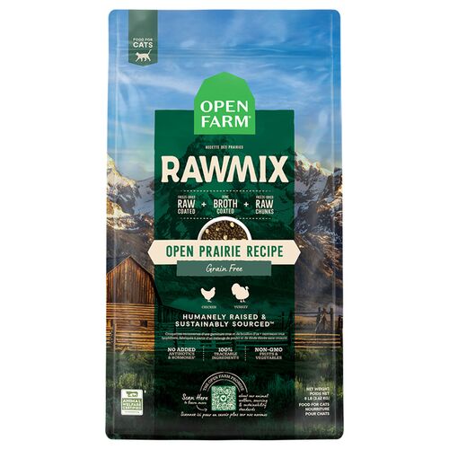 RawMix Open Prairie Recipe Freeze Dried Raw Cat Food - 2.25 Lb