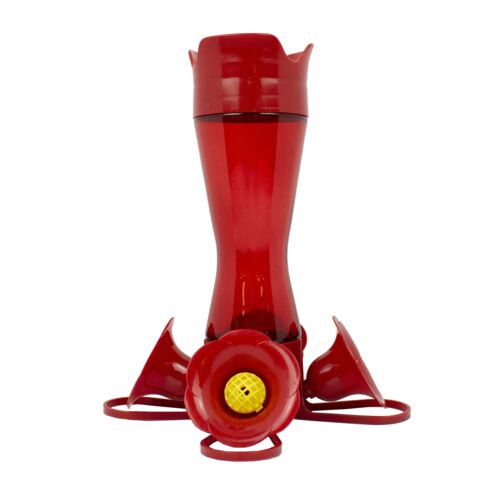 Pinch-Waist Plastic Hummingbird Feeder - 8 oz