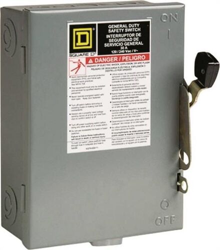 30 Amp Indoor Safety Switch