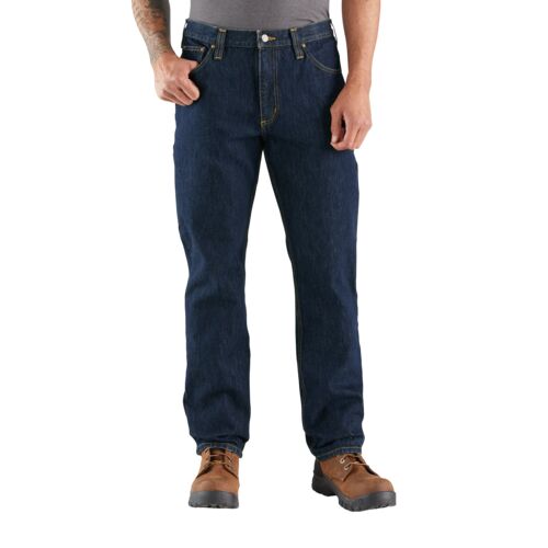 Men's Relaxed Straight Rugged Flex Utility Jeans