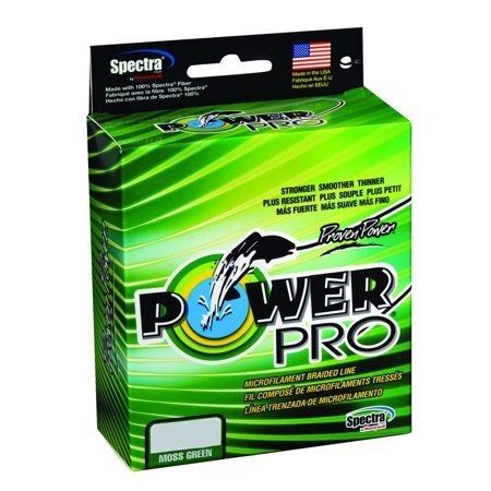 Braided Spectra Fiber Fishing Line in Moss Green
