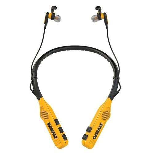 2-in-1 Bluetooth Neckband Headphones with Built-In Speakers