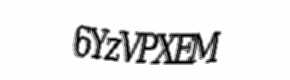 Security check image, please type the characters shown
