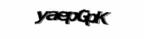 Security check image, please type the characters shown