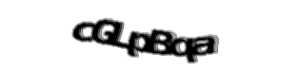 Security check image, please type the characters shown