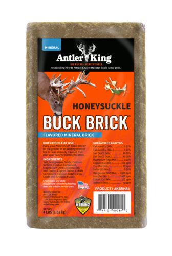 Honeysuckle Buck Brick Attractant Block - 4 lb