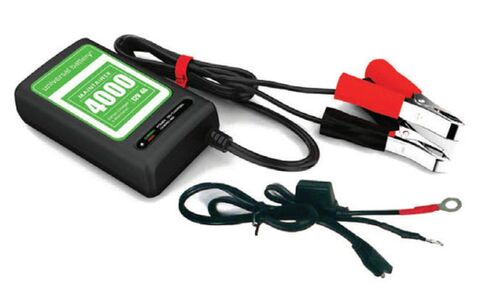 12V Dual-Stage Charger with Clips