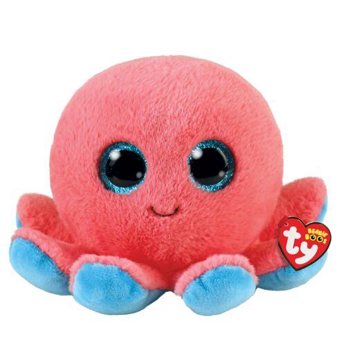 Beanie Boos 6" SHELDON Coarl Octopus Plush Toy