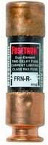 FRN Series 40 Amp Brass Time-Delay Cartridge Fuses