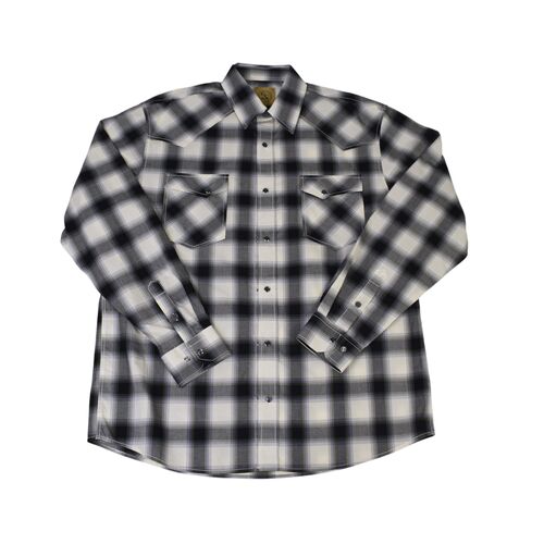 Men's Long Sleeve Button-down Western Shirt