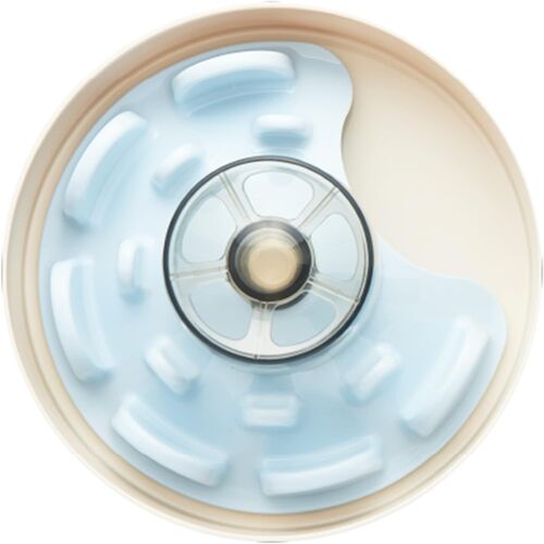 Spin UFO Blue: Advanced-Level Slow Feeder Bowl for Dogs in Blue