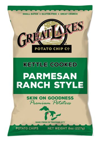 Parmesan Ranch Potato Chips - 8 oz