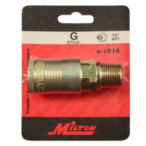 1/2" Male Body G-Style Coupler