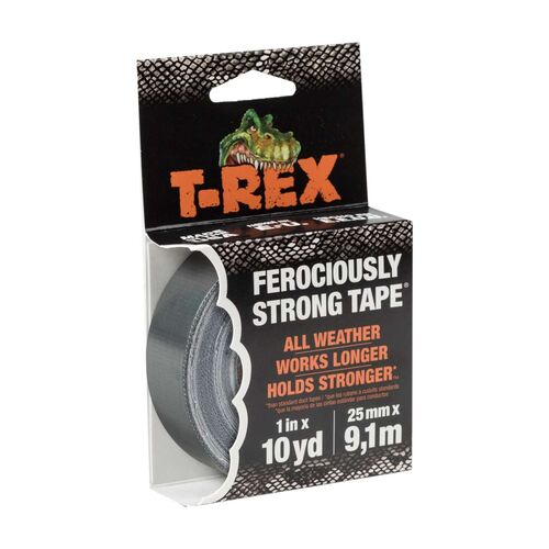 Ferociously Strong Tape in Silver 1" x 10 Yard