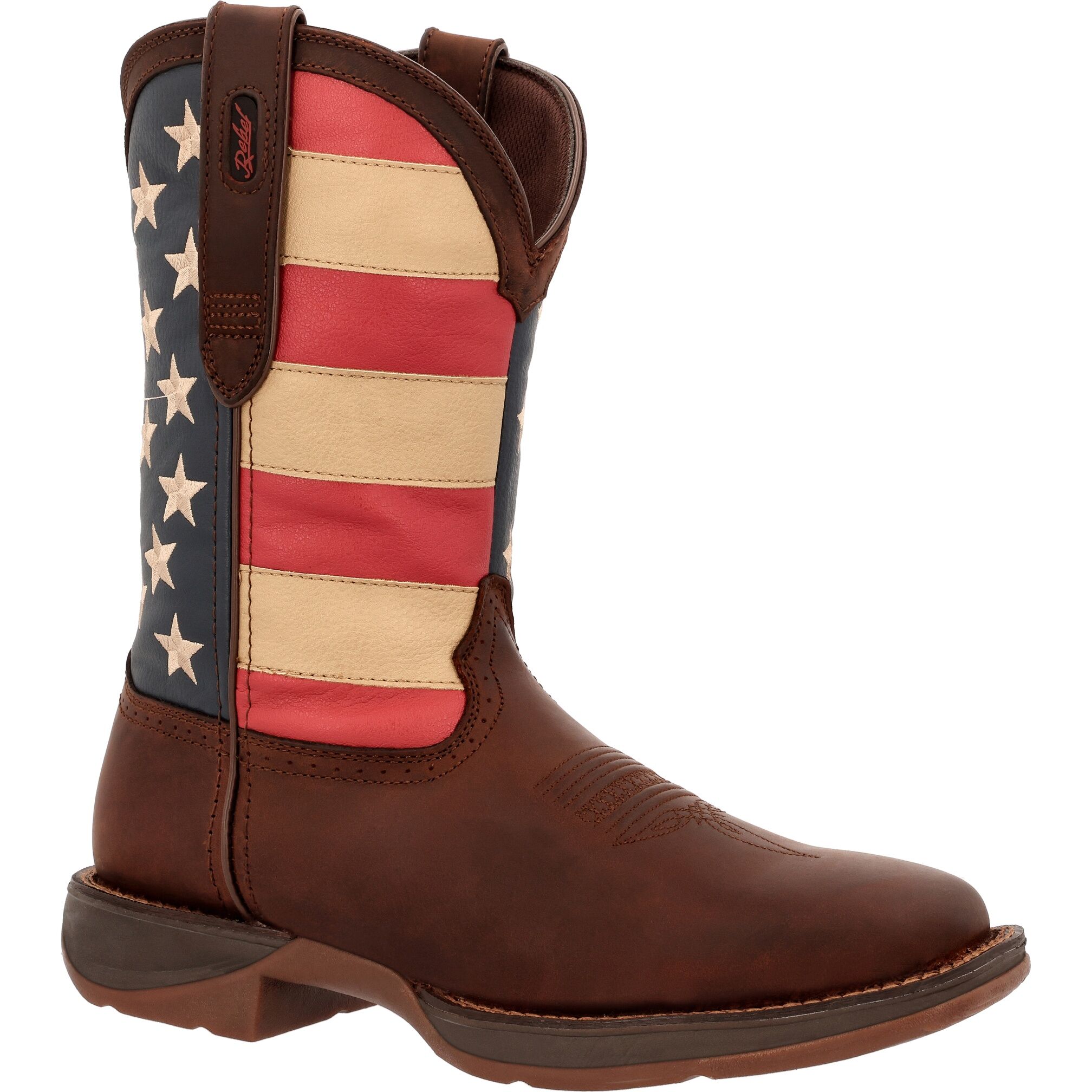 Men's Rebel Patriotic Pull-On Western Cowboy Boot