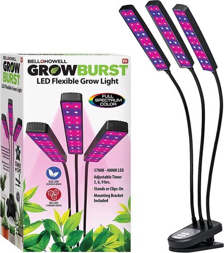 Bell+Howell Growburst 24" Indoor Plant Growing Lamp