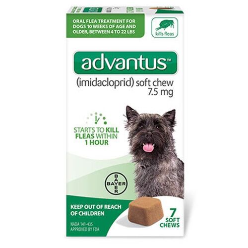 Advantus 23-110 lbs Oral Flea Treatment Soft Dog Chews