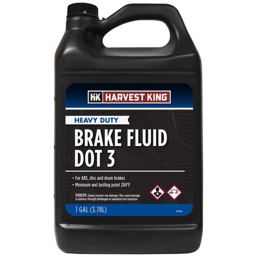 Heavy Duty DOT 3 Brake Fluid - 1 Gallon