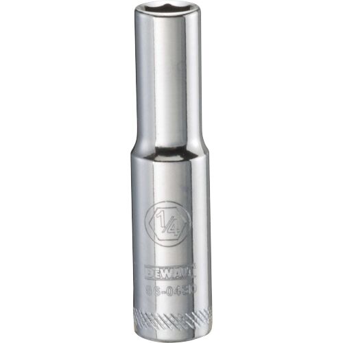 1/4" Drive 6-Point Deep Socket