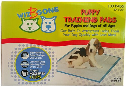 22x22 Puppy Training Pads - 100 Count