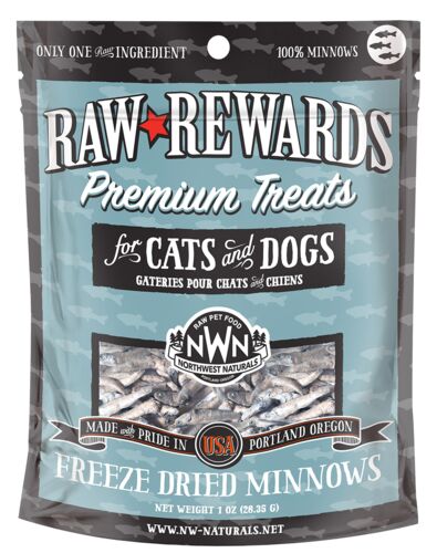 Freeze Dried Minnows Treat for Cats and Dogs - 1 oz