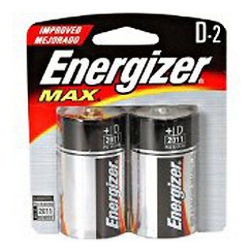 MAX D-Cell Batteries - 2 Pack