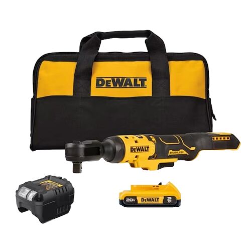 ATOMIC COMPACT SERIES 20V Max* Brushless 1/2" Ratchet Kit
