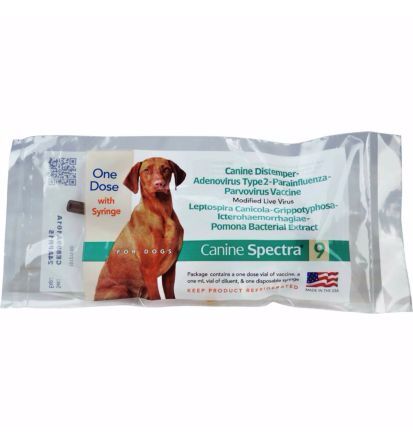 Canine Spectra 9 Vaccine For Dogs